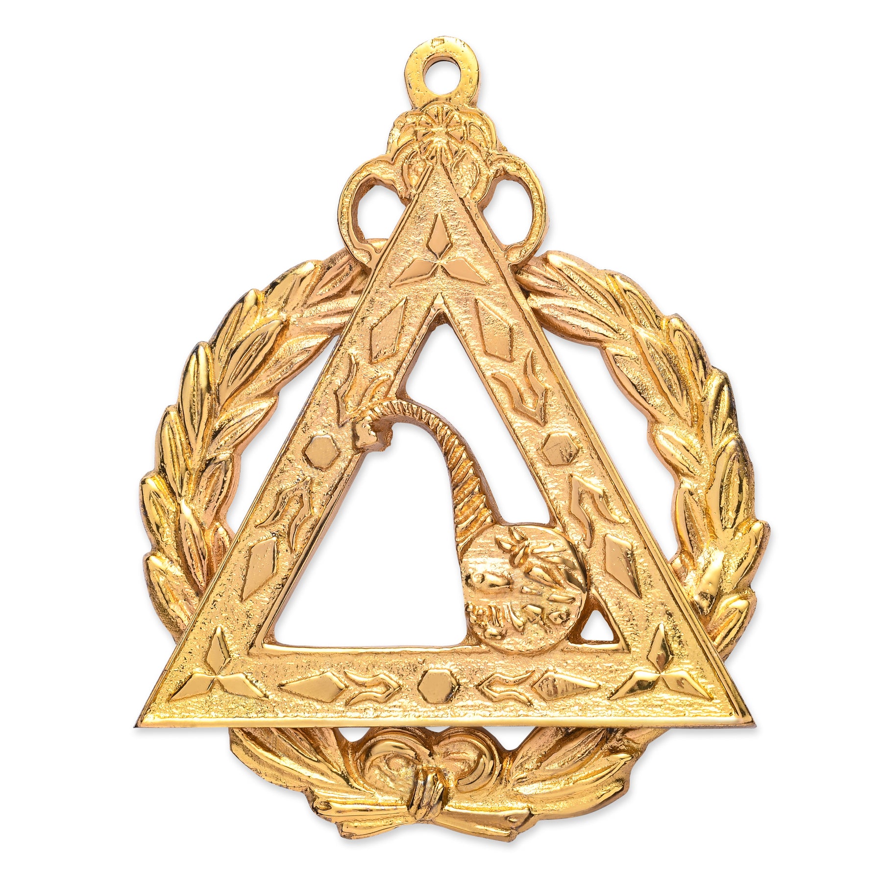 Grand Steward Royal Arch Chapter Officer Collar Jewel - Gold Metal - Bricks Masons