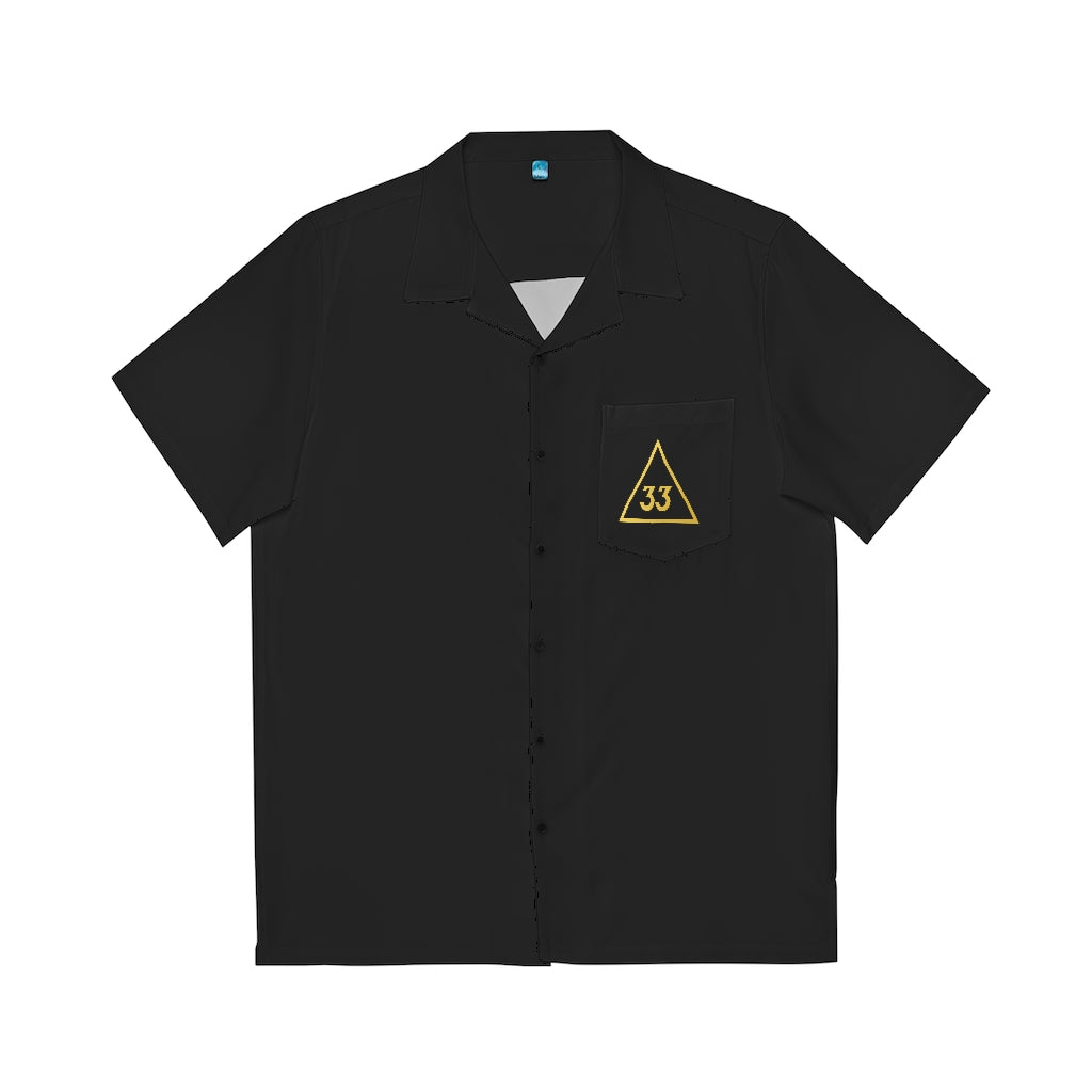 33rd Degree Scottish Rite T-Shirt - Black - Bricks Masons