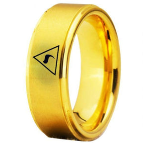 14th Degree Masonic Ring FREE Engraving - Bricks Masons