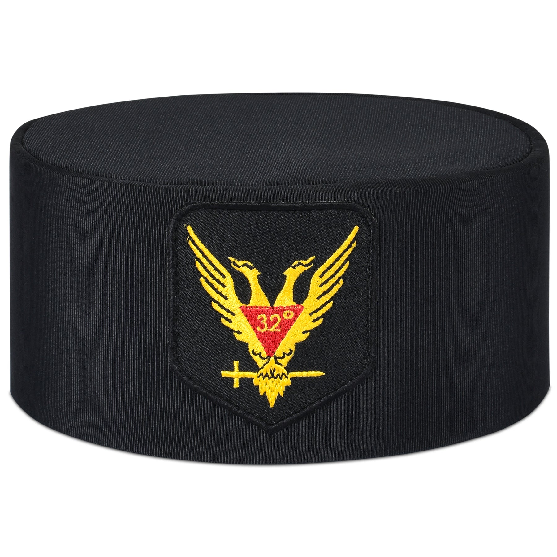 32nd Degree Scottish Rite Crown Cap - Wings Up Red & Gold - Bricks Masons