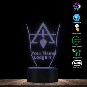 Council LED Sign - Various Colors - Bricks Masons