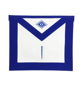Tyler Blue Lodge Officer Apron - Royal Blue - Bricks Masons