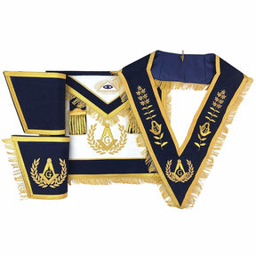 Master Mason Blue Lodge Regalia Set - Navy - Bricks Masons