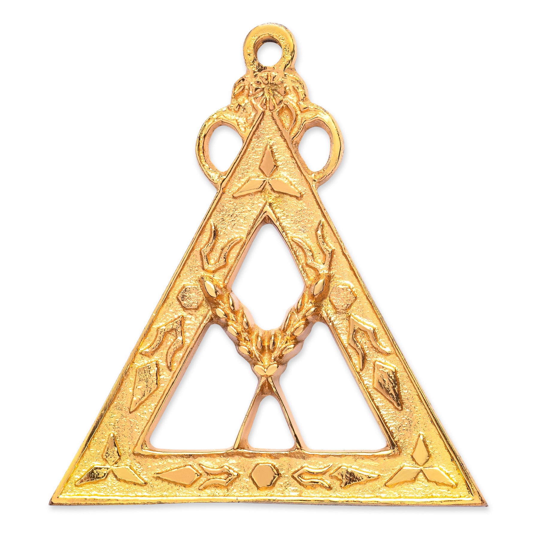 Secretary Royal Arch Chapter Officer Collar Jewel - Gold Plated - Bricks Masons