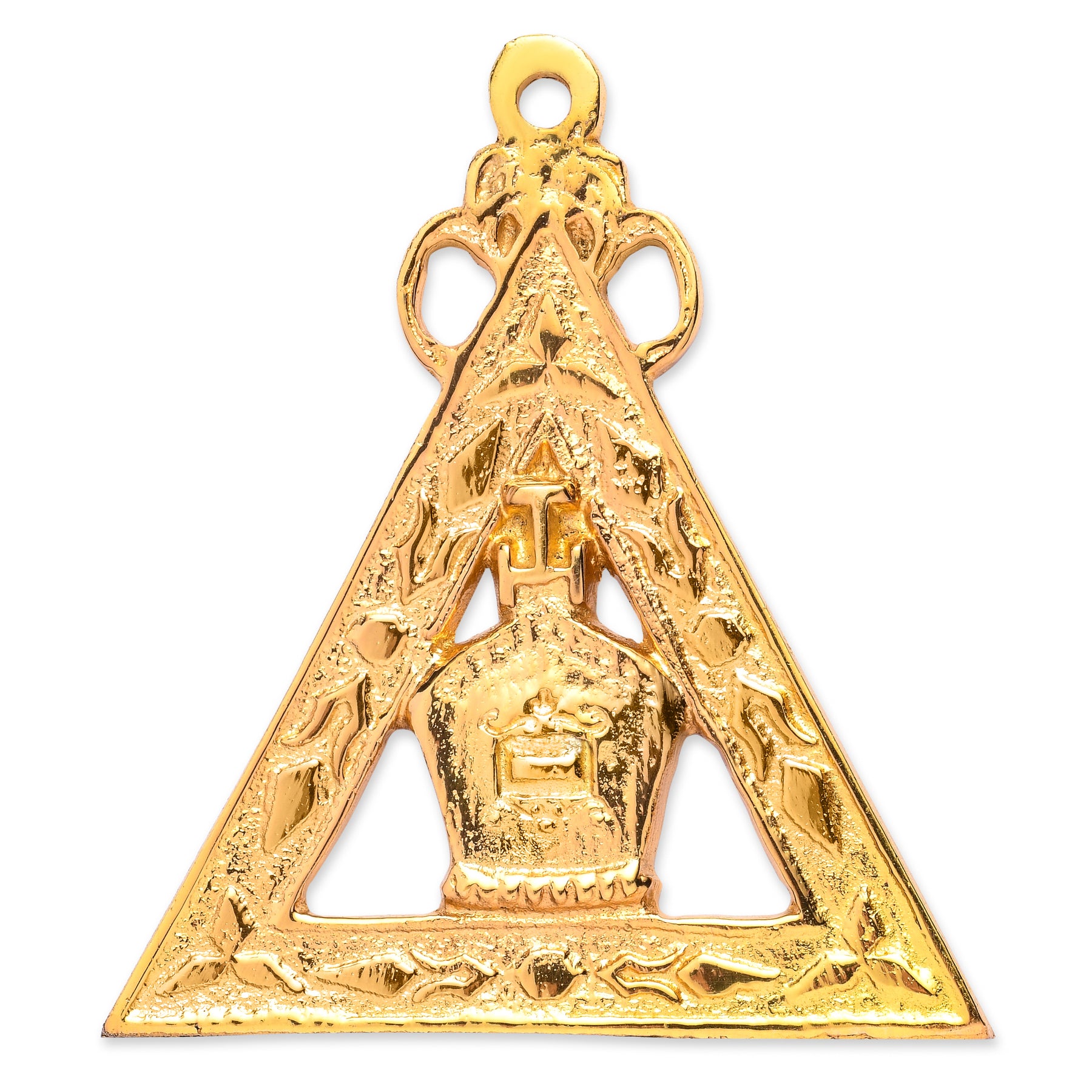 Hight Priest Royal Arch Chapter Officer Collar Jewel - Gold Plated - Bricks Masons