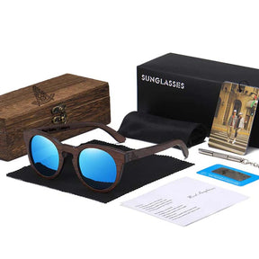Past Master Blue Lodge California Regulation Sunglasses - Various UV Lenses Colors - Bricks Masons