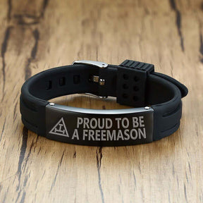 Royal Arch Chapter Bracelet - Silicone - Bricks Masons