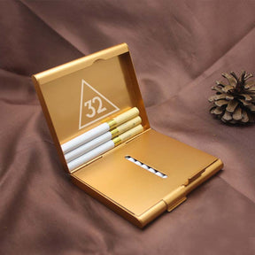 32nd Degree Scottish Rite Cigarette Case - Various Colors - Bricks Masons