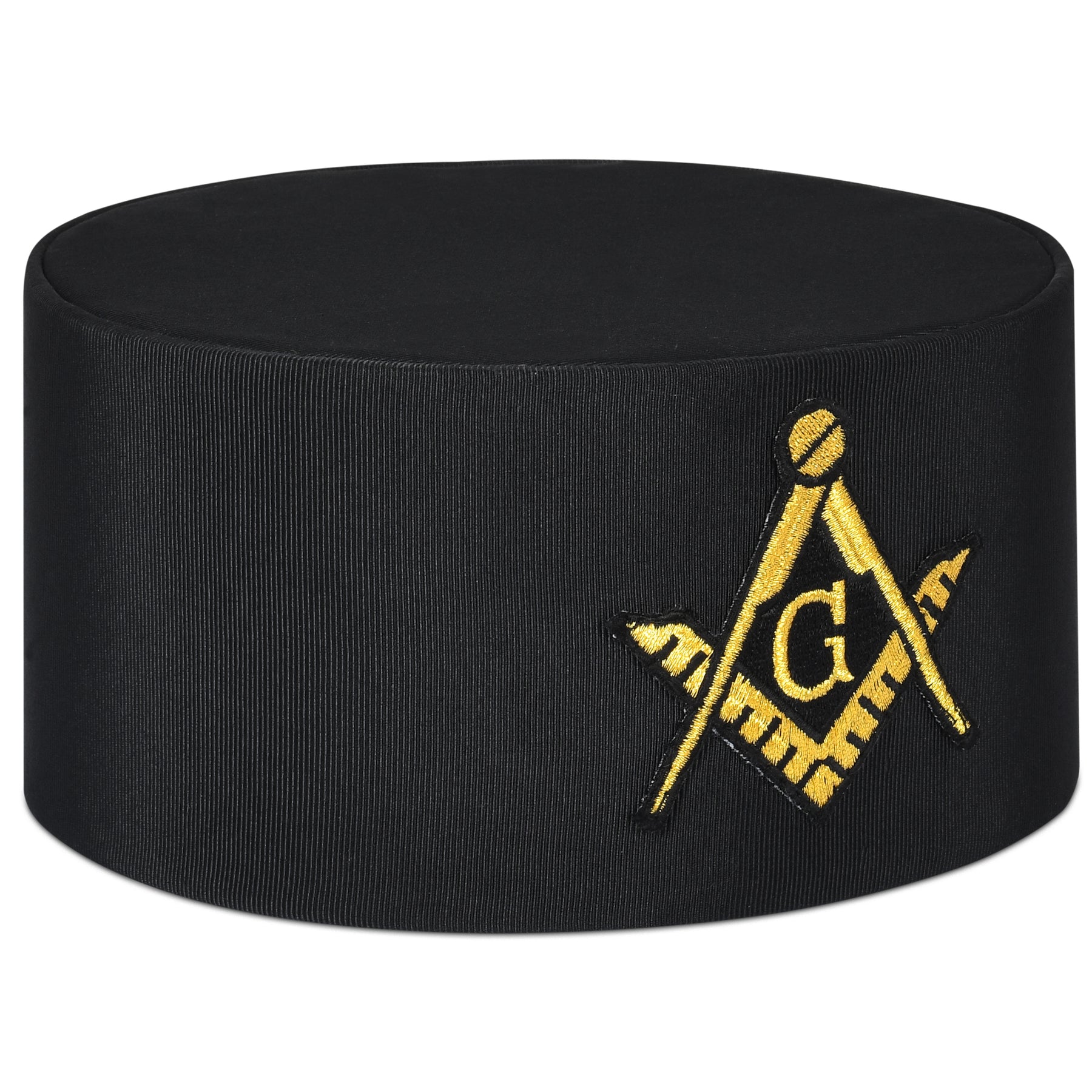 Master Mason Blue Lodge Crown Cap - Black rayon - Bricks Masons