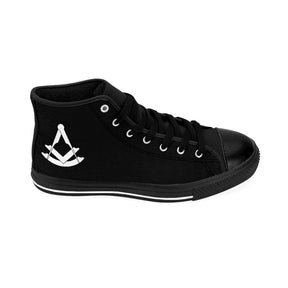 Past Master Blue Lodge Sneaker - Black & White - Bricks Masons