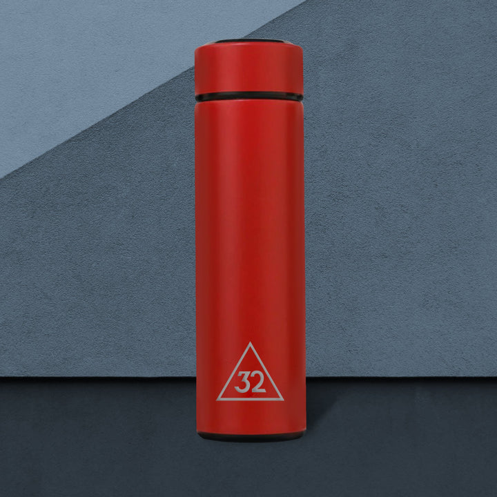 32nd Degree Scottish Rite Vacuum Flask - Various Colors - Bricks Masons