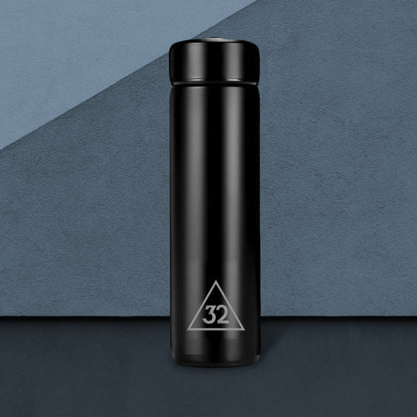 32nd Degree Scottish Rite Vacuum Flask - Various Colors - Bricks Masons