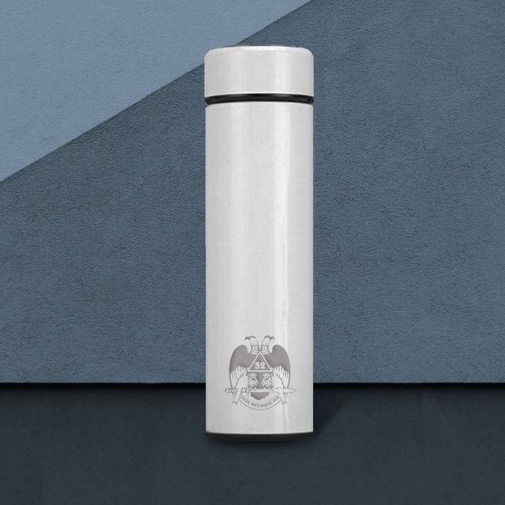 32nd Degree Scottish Rite Vacuum Flask - Wings Down Various Colors - Bricks Masons