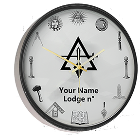 Council Clock - Frame with LED - Bricks Masons