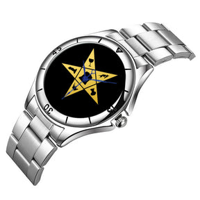 OES Wristwatch - Stainless Steel - Bricks Masons