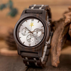 OES Wristwatch - Various Wood Colors - Bricks Masons