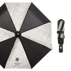 OES Umbrella -Three Folding Windproof - Bricks Masons