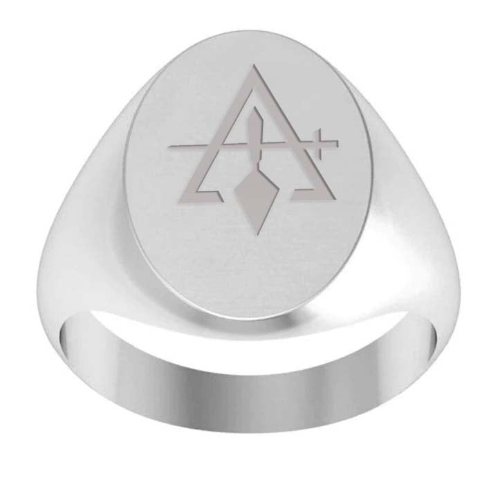 Council Ring - Sterling Silver - Bricks Masons