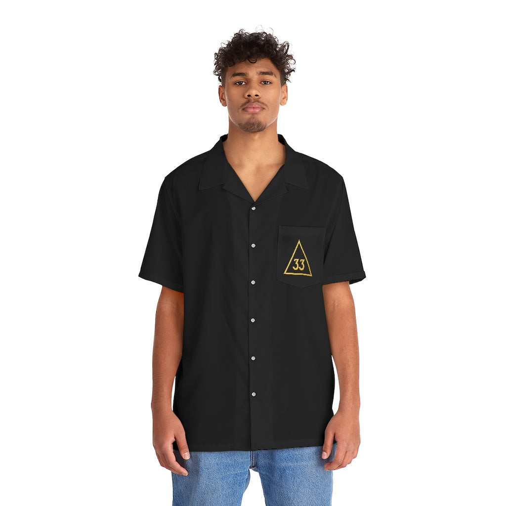 33rd Degree Scottish Rite T-Shirt - Black - Bricks Masons