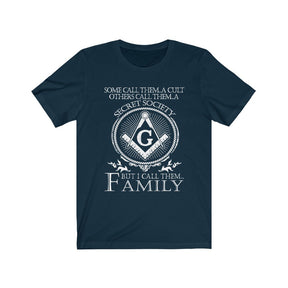 Masonic T-Shirt - They Are Family - Bricks Masons