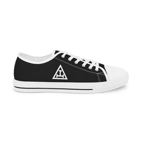 Royal Arch Chapter Sneaker - Low Top Black & White - Bricks Masons