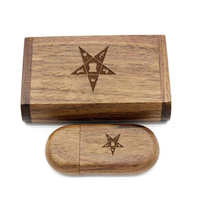 OES USB Flash Drives - Various Wood Colors - Bricks Masons