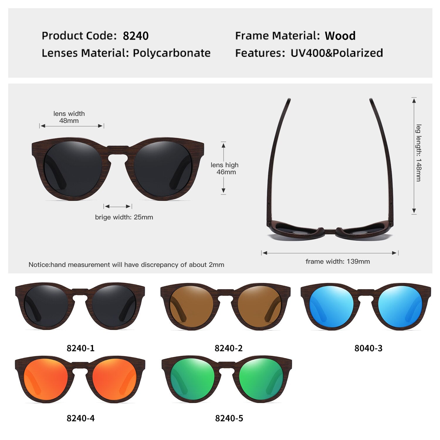 Past Master Blue Lodge Sunglasses - Various UV Lenses Colors - Bricks Masons