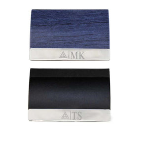 Royal Arch Chapter Business Card Holder - Leather - Bricks Masons