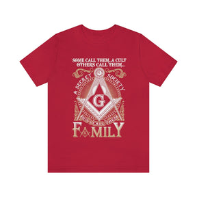 Masonic T-Shirt - I Call Them Family - Bricks Masons