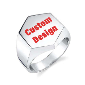 Custom Ring - Custom Design & Various Shapes - Bricks Masons