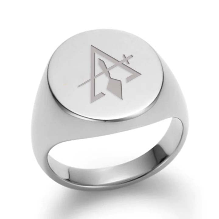 Council Ring - Sterling Silver - Bricks Masons