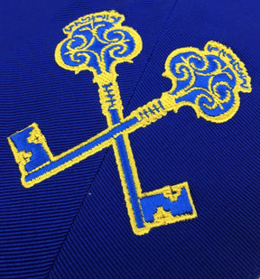 Inside Sentinel Blue Lodge Collar - Royal Blue - Bricks Masons