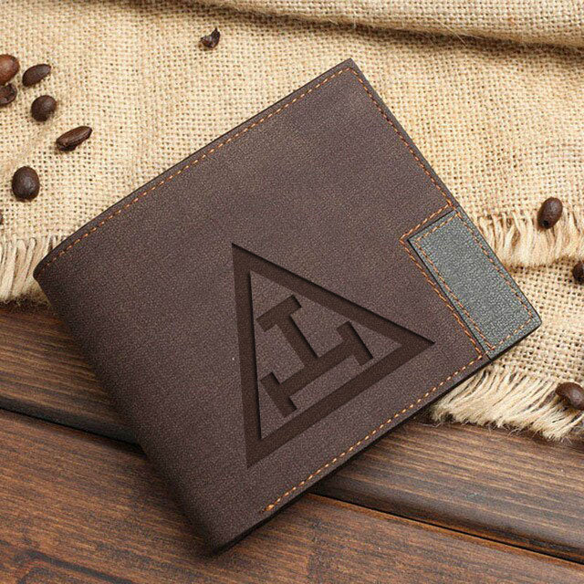 Royal Arch Chapter Wallet - Leather Various Colors - Bricks Masons