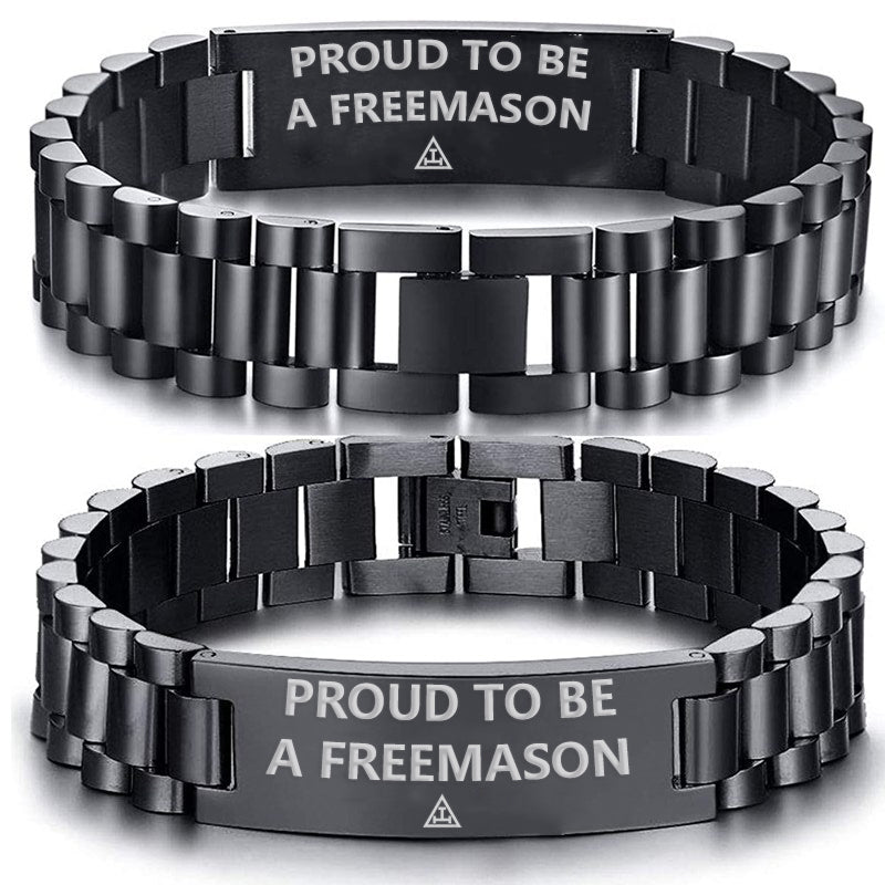 Royal Arch Chapter Bracelet - Stainless Steel - Bricks Masons