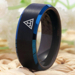 Royal Arch Chapter Ring - Black Stone Color - Bricks Masons