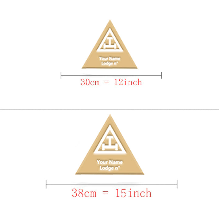 Royal Arch Chapter Wall Monograms - Various Sizes - Bricks Masons