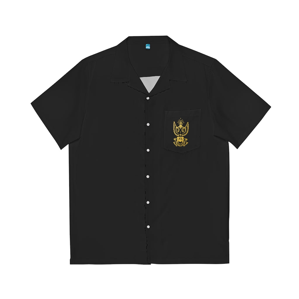 33rd Degree Scottish Rite T-Shirt - Wings Up Black - Bricks Masons