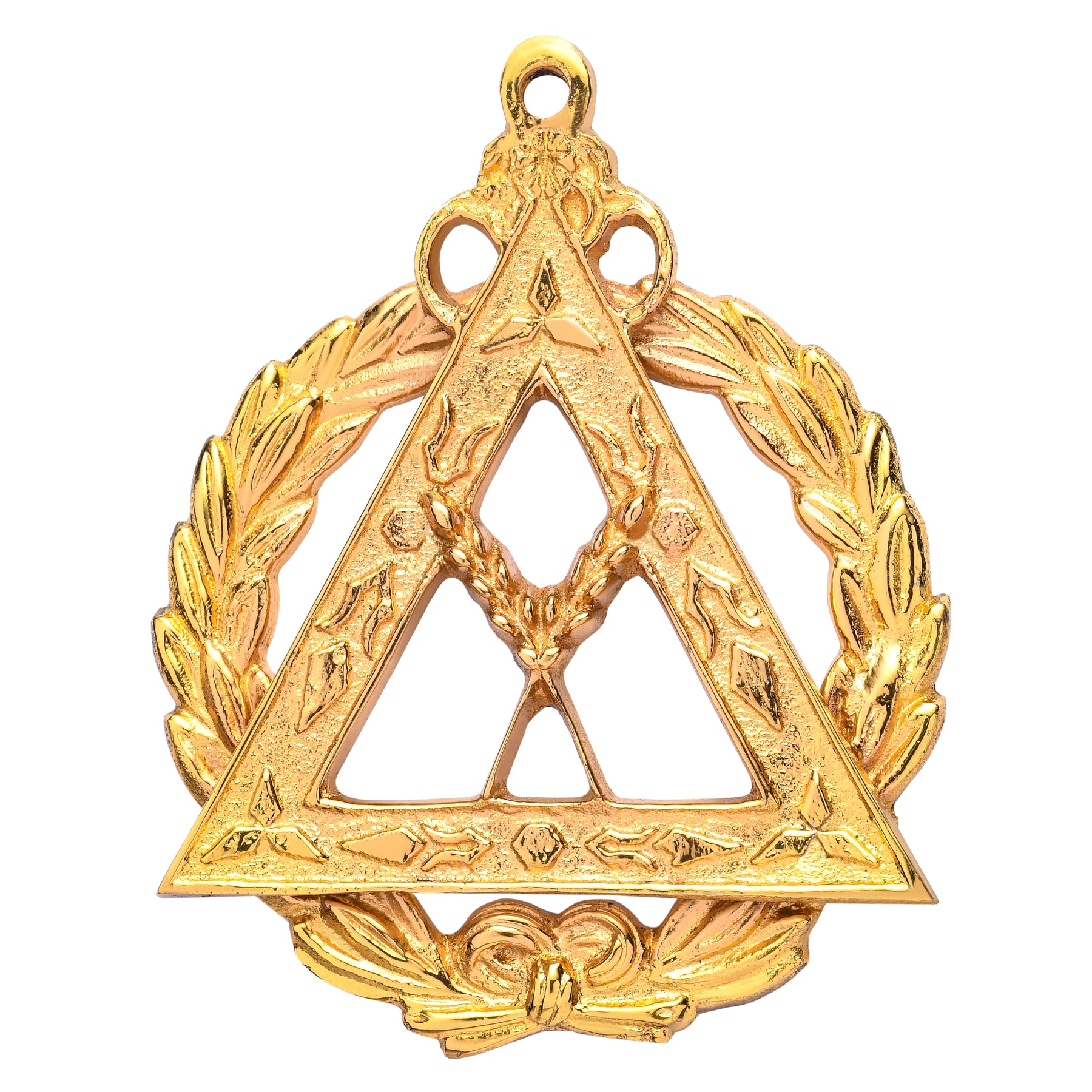 Grand Secretary Royal Arch Chapter Officer Collar Jewel - Gold Plated - Bricks Masons
