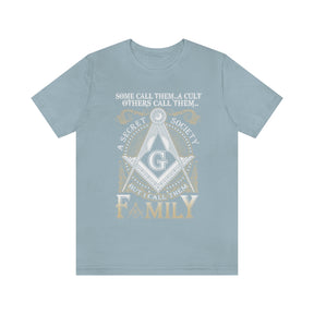 Masonic T-Shirt - I Call Them Family - Bricks Masons