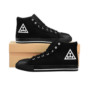 Royal Arch Chapter Sneaker - High-top Black & White - Bricks Masons