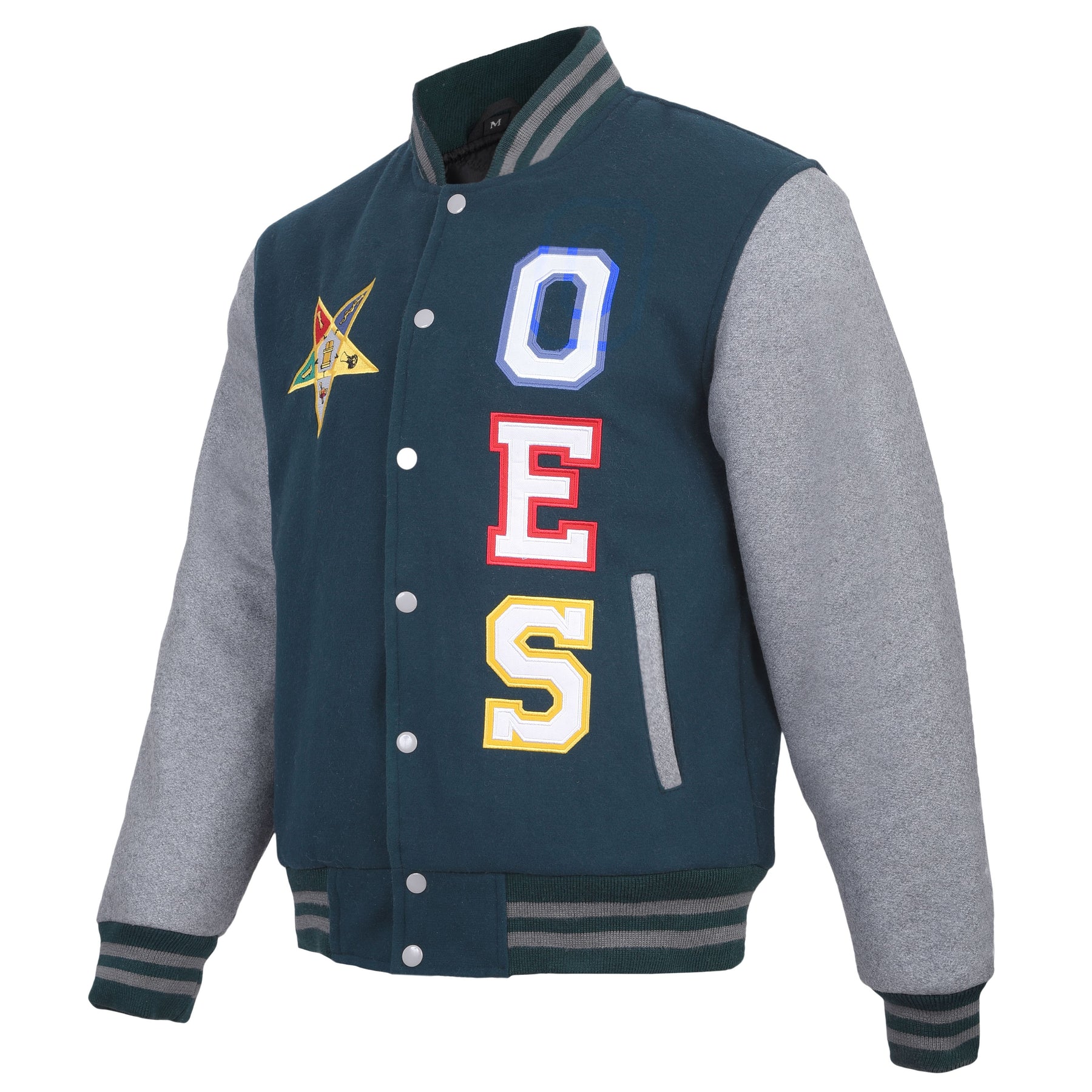 OES Jacket - Dark Blue & Gray - Bricks Masons