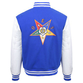 OES Jacket - Blue & White - Bricks Masons