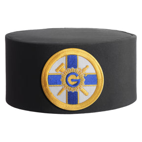 Eminent Prior Knights of the York Cross of Honour Crown Cap - White & Gold Patch With G - Bricks Masons