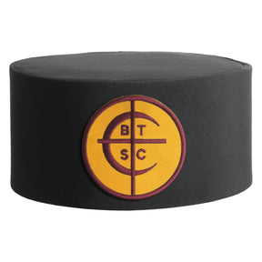 The Council Of Crusaders PHA Crown Cap - Black With Round Gold Patch - Bricks Masons