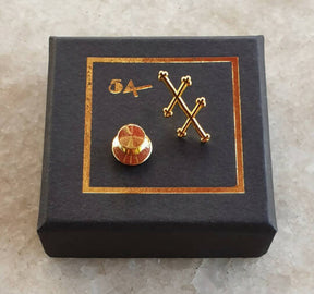 Inspector General of the 33rd Degree Scottish Rite Lapel Pin – Brass Metal - Bricks Masons