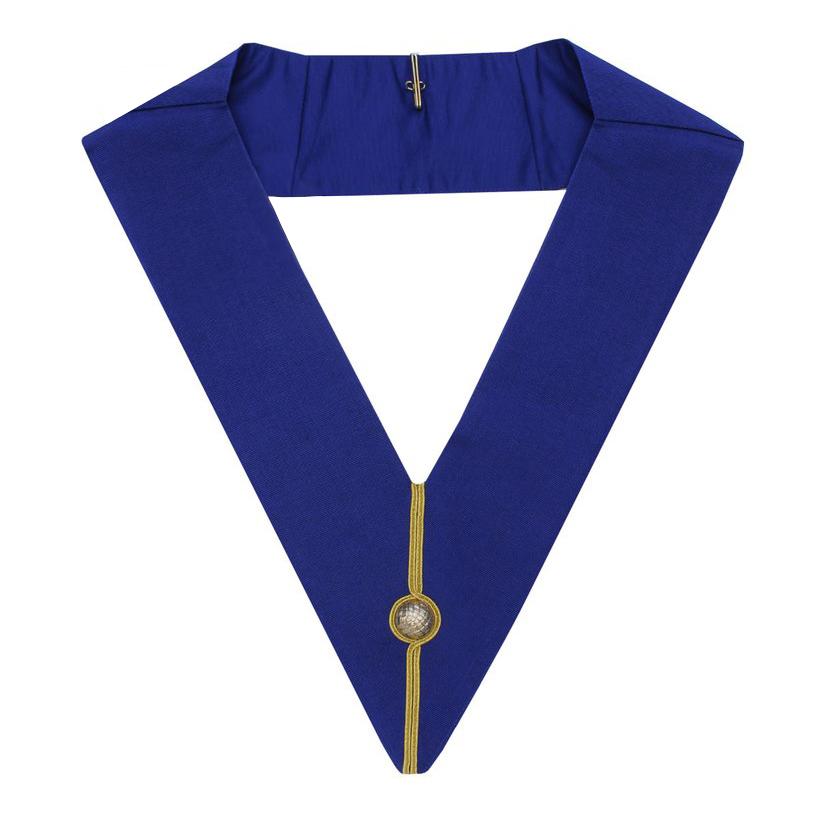 Grand Officers Craft English Regulation Officer Collar - Royal Blue - Bricks Masons