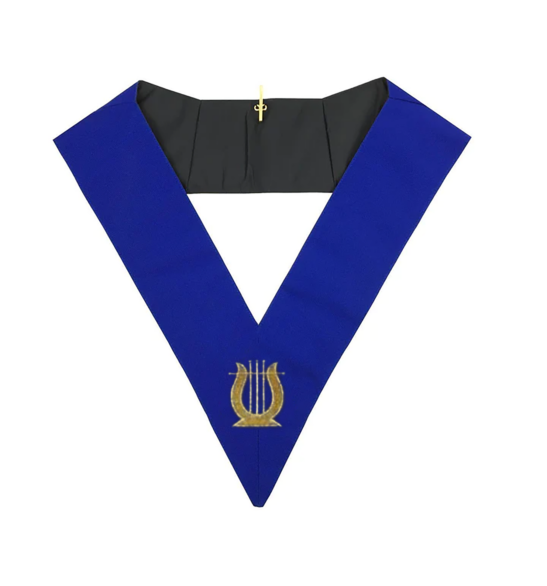 Organist Blue Lodge Collar - Royal Blue - Bricks Masons