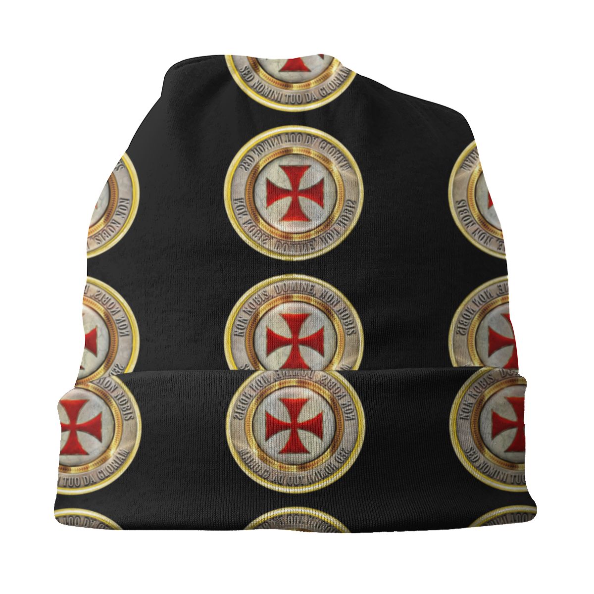 Knights Templar Commandery Beanie - Medieval Symbol - Bricks Masons
