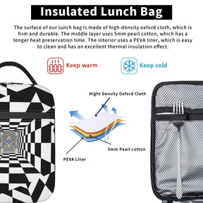 Master Mason Blue Lodge Lunch Bag - Thermal Insulated - Bricks Masons