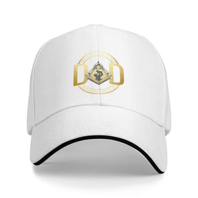 Master Mason Blue Lodge Baseball Cap - Freemasonry Father's Day Adjustable - Bricks Masons